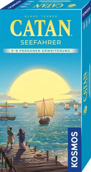 Catan Seefahrer 5-6 Spieler Erweiterung 2025 Kosmos Verlag Cover vorne