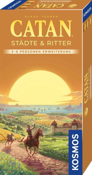 Catan Städte & Ritter 5/6 Spieler Erweiterung 2025 Kosmos Verlag Cover vorne