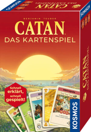 Catan das Kartenspiel Kosmos Verlag Cover vorne