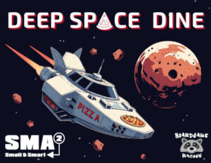 Deep Space Dine Cover vorne Boardgame Racoon