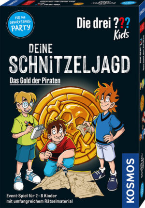 Die drei ??? Kids Deine Schnitzeljagd Kosmos Verlag Cover vorne