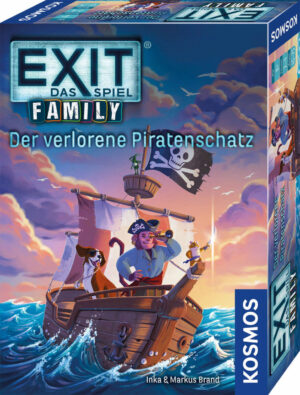 Exit Family Der verlorene Piratenschatz Kosmos Verlag Cover vorne