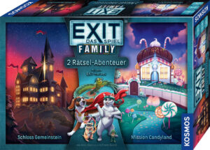 Exit Family Schloss Gemeinstein / Mission Candyland Kosmos Verlag Cover vorne