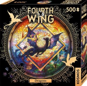 Fourth Wing Dragons Puzzle Kosmos Verlag Cover vorne