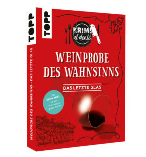 Krimi al dente Weinprobe des Wahnsinns frechverlag Cover vorne