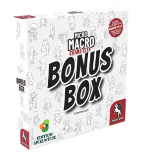 Micro Macro Bonus Box Pegasus Spiele Cover vorne