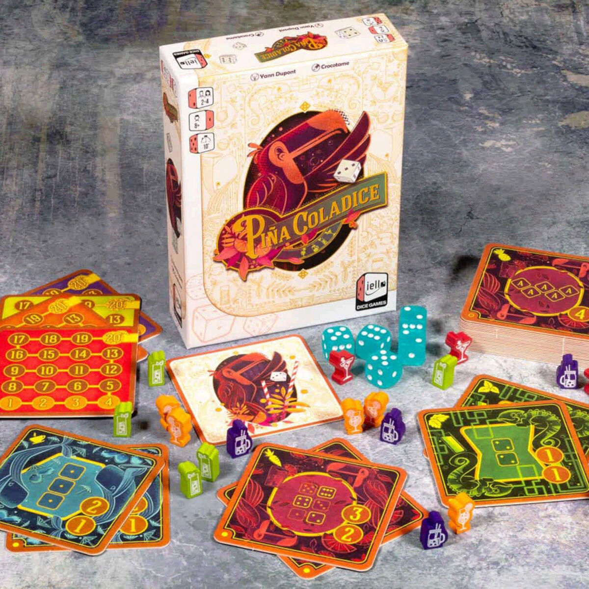Pina Coladice IELLO Spielmaterial