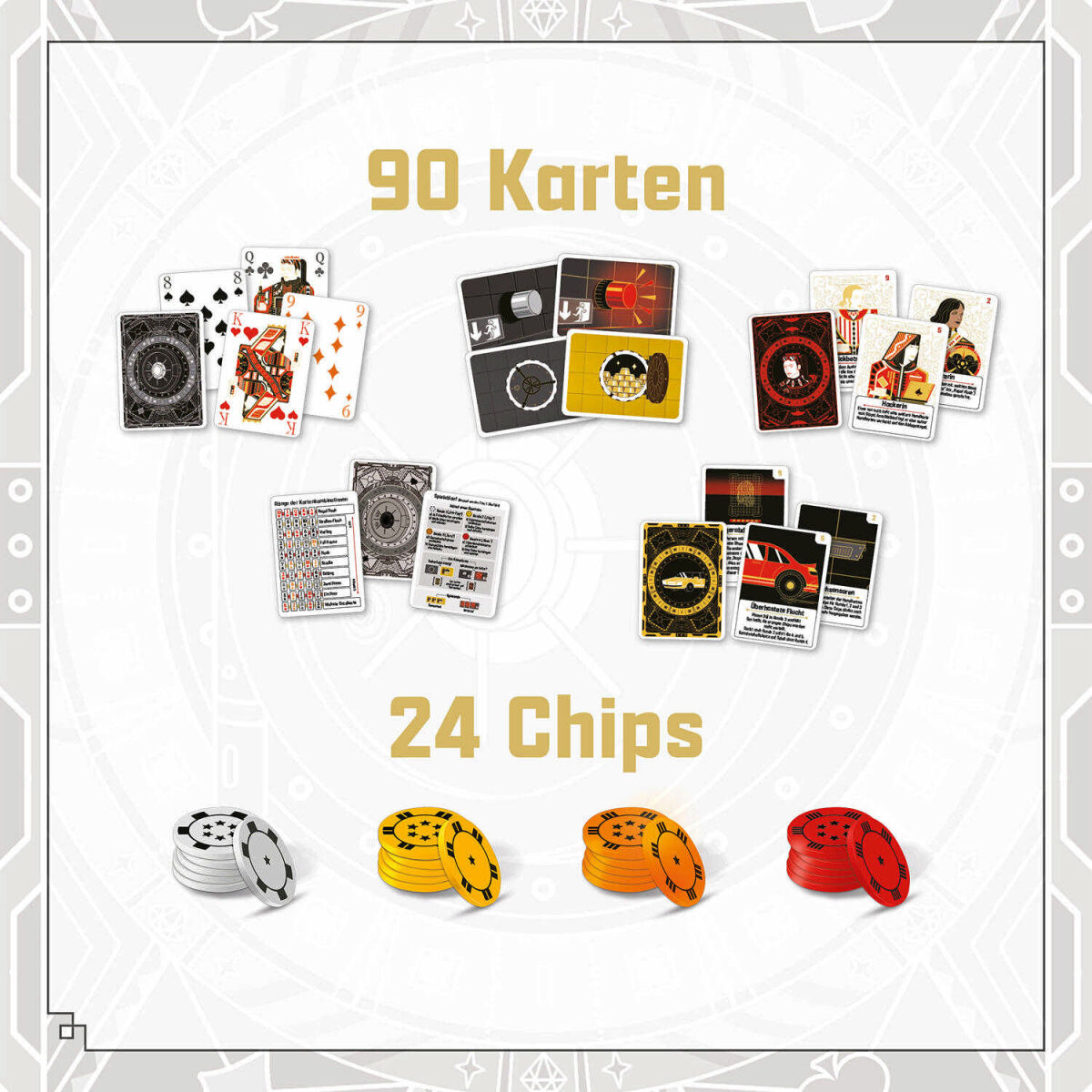 The Gang Kosmos Verlag Spielmaterial