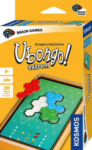 Ubongo Extrem Brain Games Kosmos Verlag Cover vorne