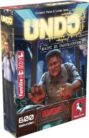 Undo - 600 Sekunden Pegasus Spiele Cover vorne