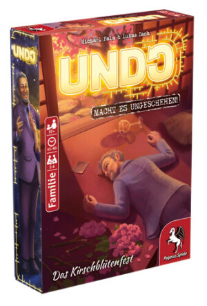 Undo: Das Kirschblütenfest Pegasus Spiele Cover vorne