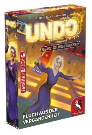 Undo Fluch aus der Vergangenheit Pegasus Spiele Cover vorne
