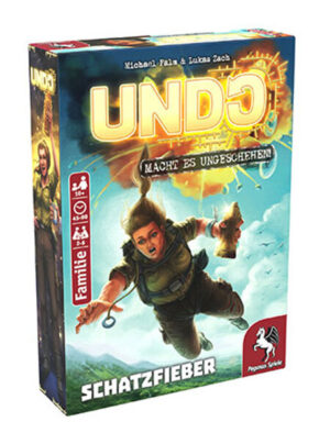 Undo Schatzfieber Pegasus Spiele Cover vorne