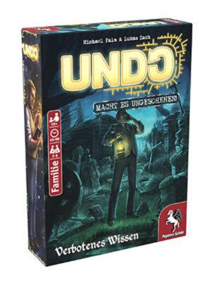 Undo - Verbotenes Wissen Pegasus Spiele Cover vorne