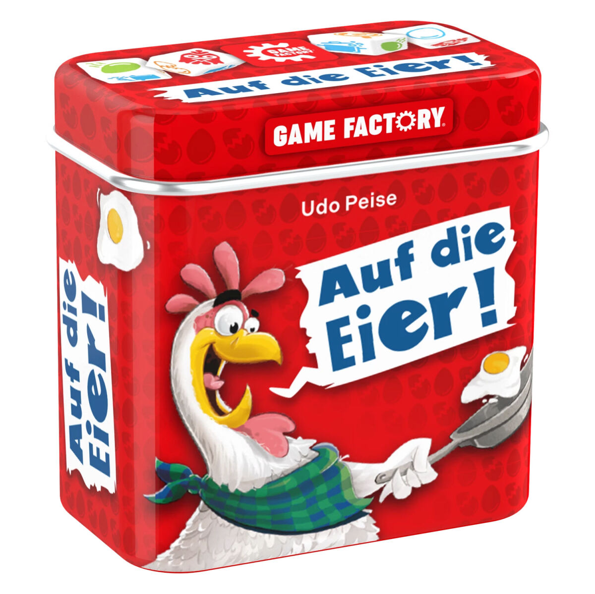 Auf die Eier Game Factory Cover vorne