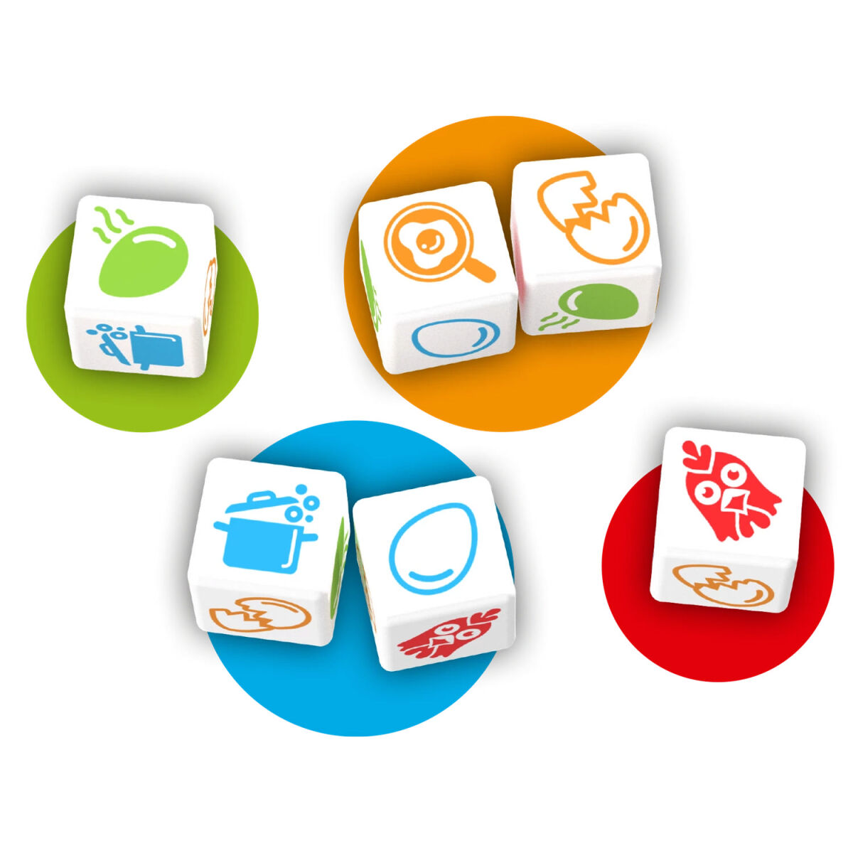 Auf die Eier Game Factory Spielmaterial