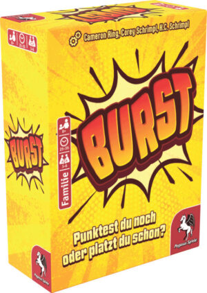Burst Pegasus Spiele Cover vorne