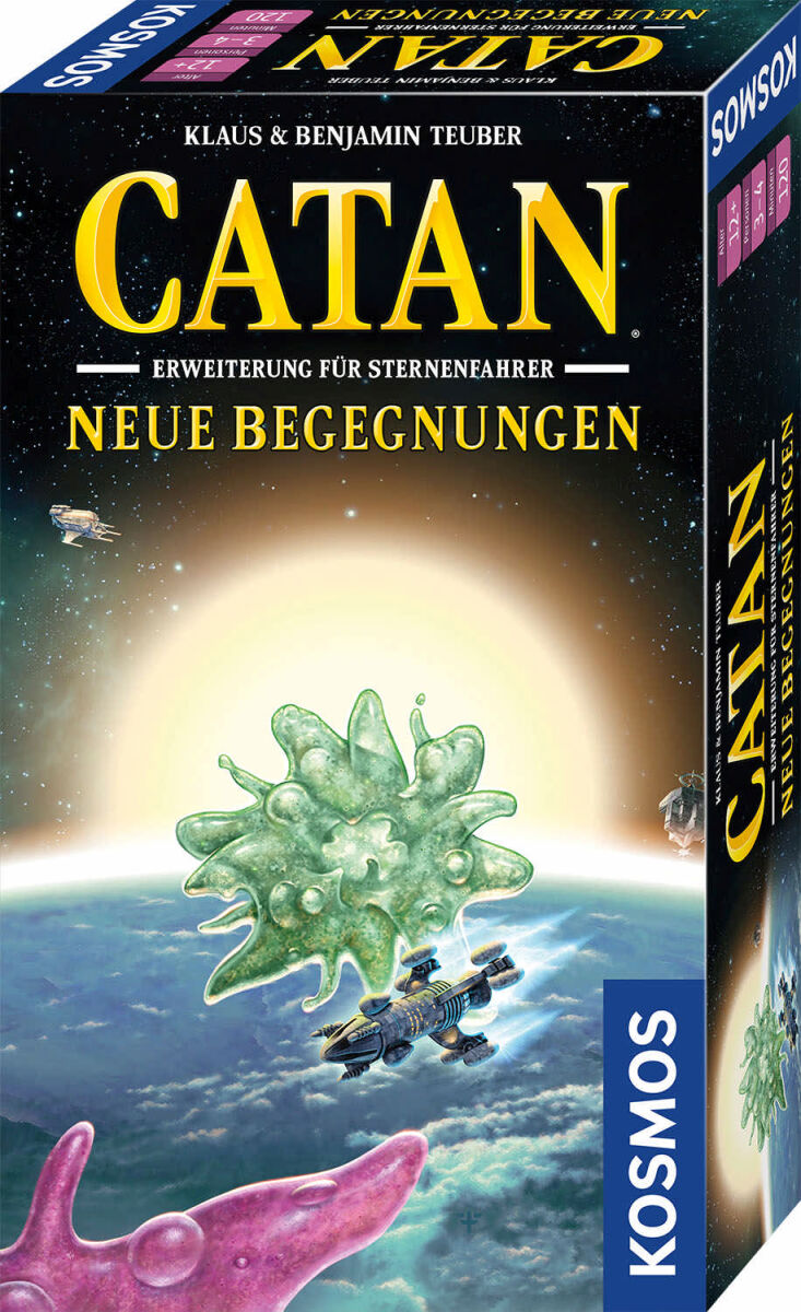 Catan Sternfahrer Neue Begegnungen Kosmos Verlag Cover vorne