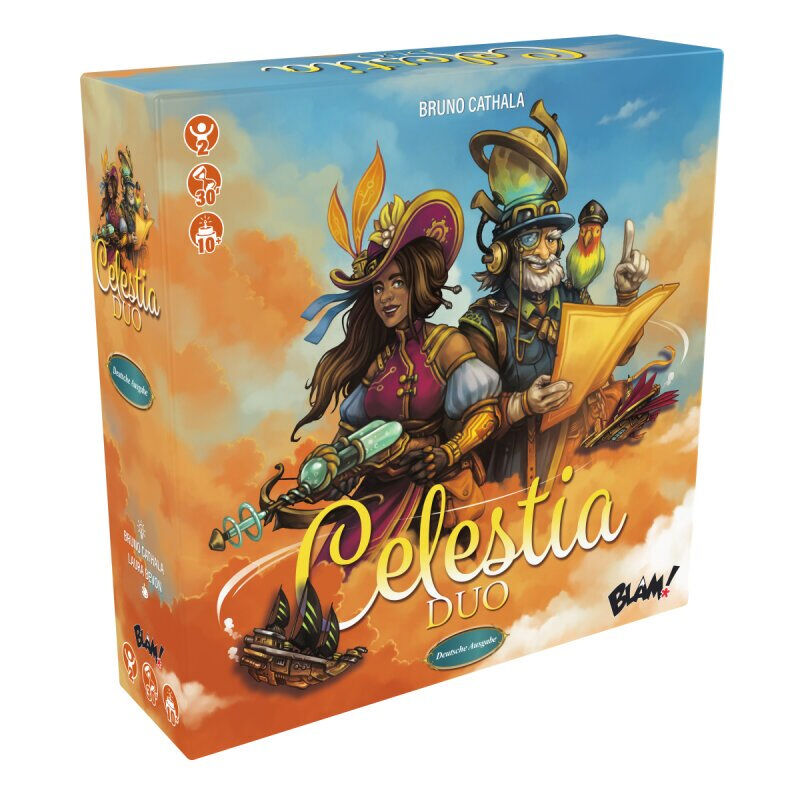 Celestia Duo Elznir Games Cover vorne