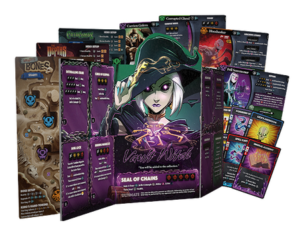 Dice Throne Adventures Unchained Corax Spiele Cover vorne