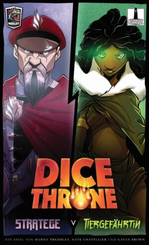 Dice Throne Stratege vs. Tiergefährtin Grimspire Cover vorne