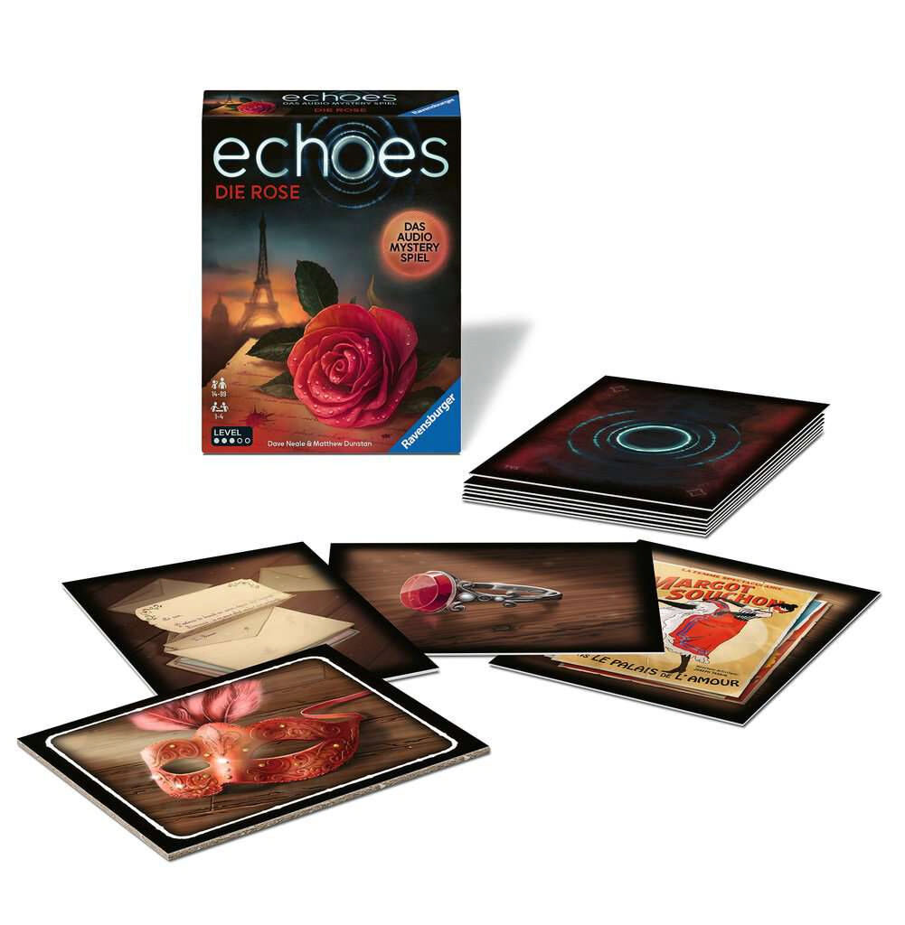 Echoes Die Rose Ravensburger Spielmaterial