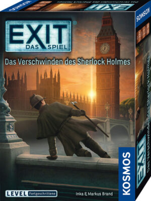 Exit Das Verschwinden des Sherlock Holmes Kosmos Verlag Cover vorne