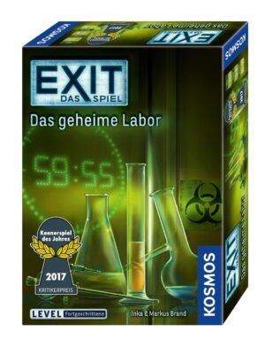 Exit - Das geheime Labor Kosmos Verlag Cover vorne