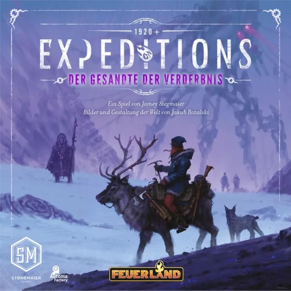 Expeditions Der Gesandte der Verderbnis Feuerland Spiele Cover vorne