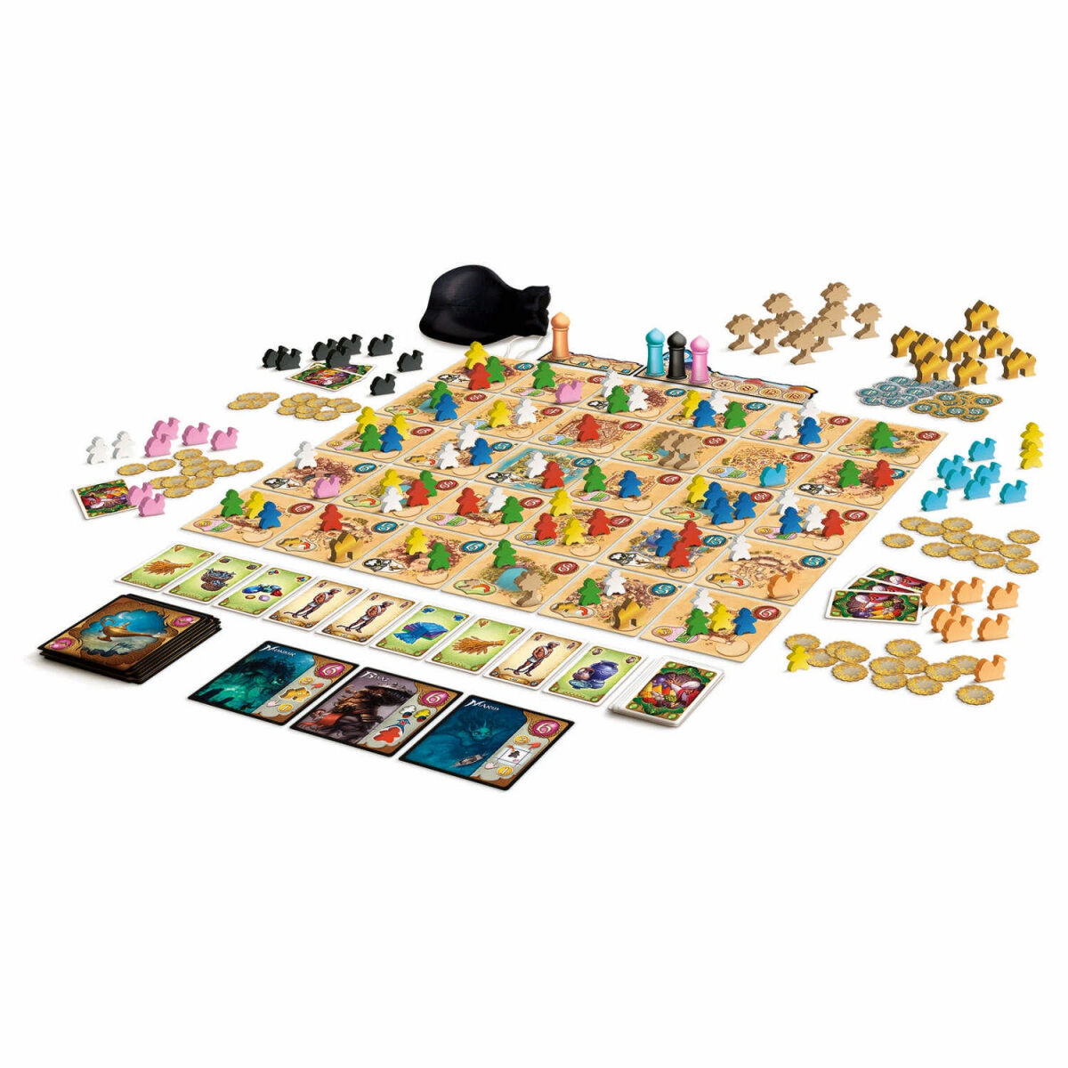 Five Tribes Days of Wonder Spielmaterial