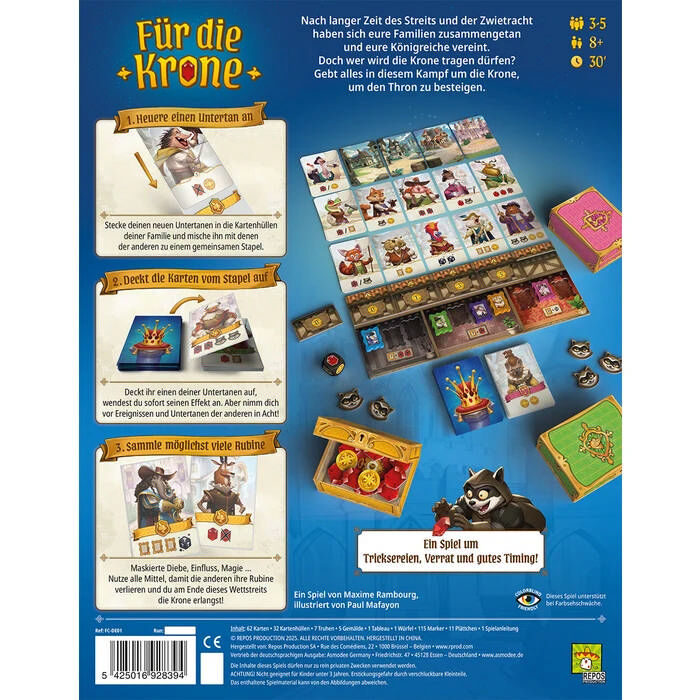 Für die Krone Repos Production Cover hinten