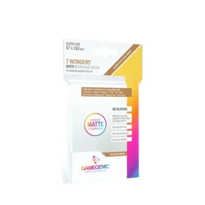Gamegenic Matte 7 Wonders Sleeves Gamegenic GmbH Cover vorne
