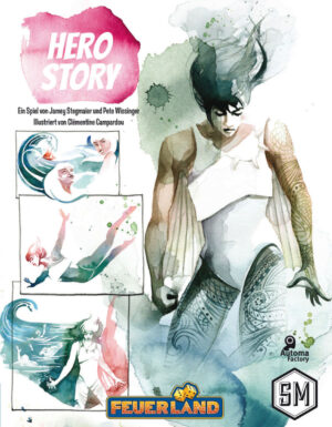 Hero Story Feuerland Spiele Cover vorne