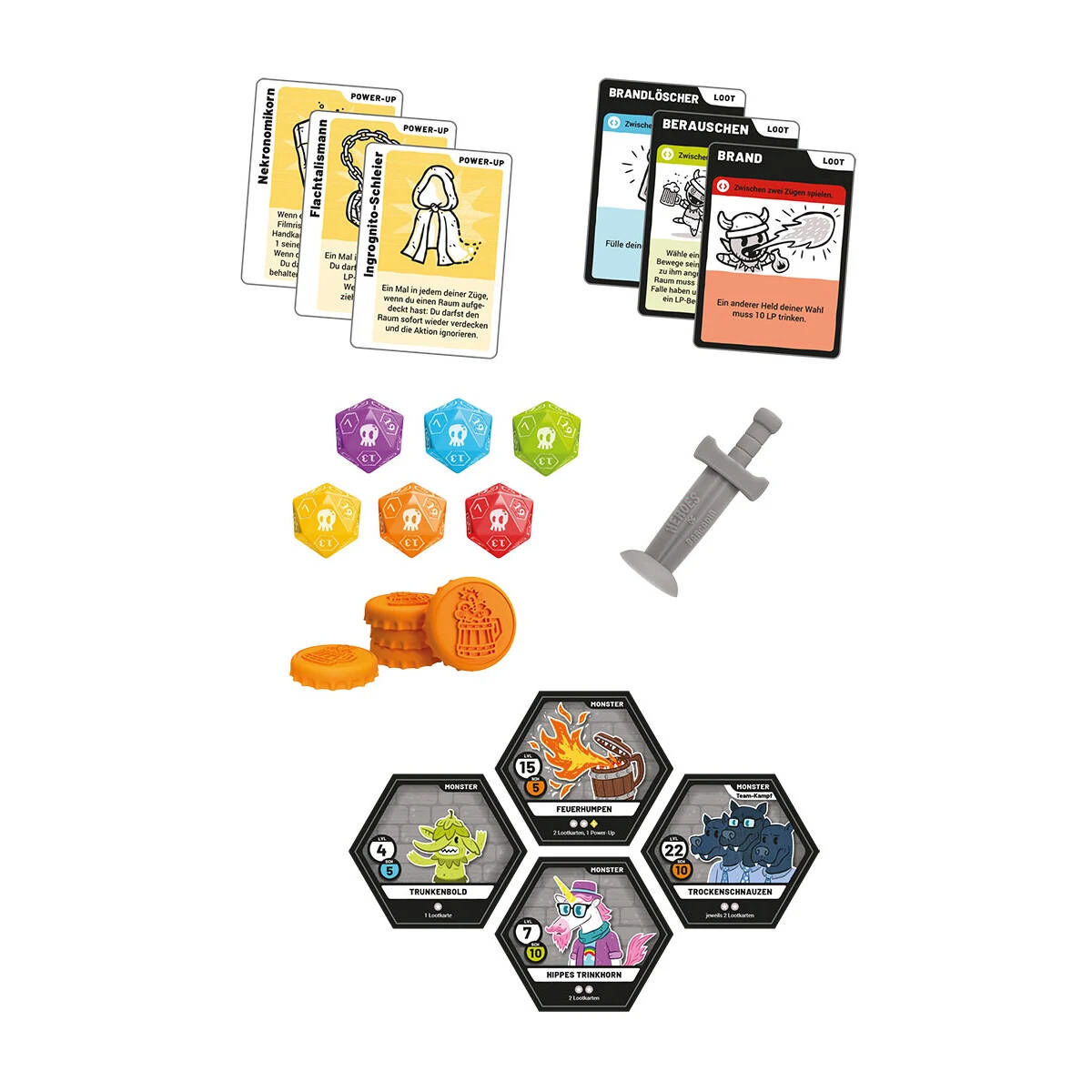 Heroes of Barcadia Asmodee GmbH Spielmaterial