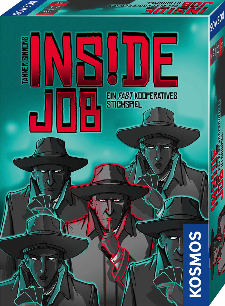 Inside Job Kosmos Verlag Cover vorne