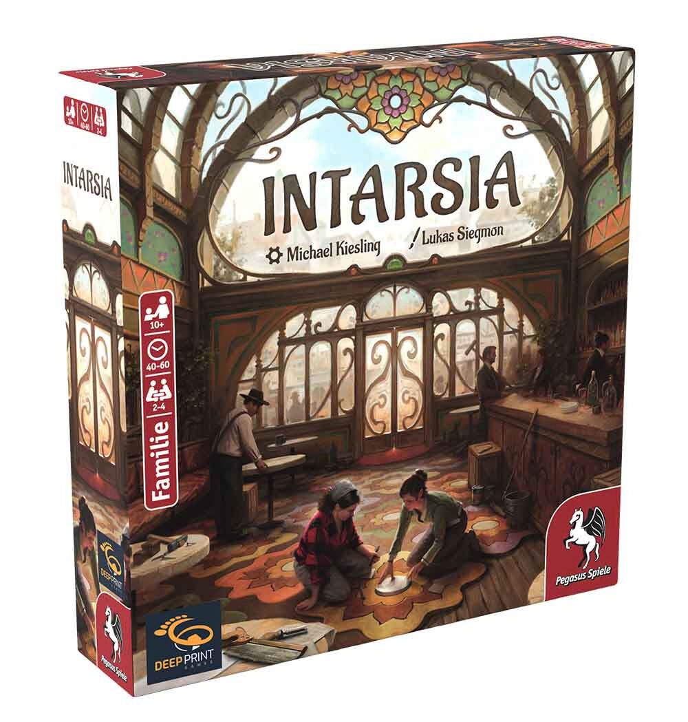 Intarsia Pegasus Spiele Cover vorne