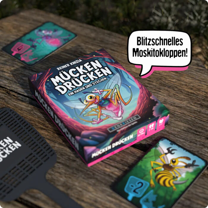 Mücken Drücken Denkriesen Spielmaterial