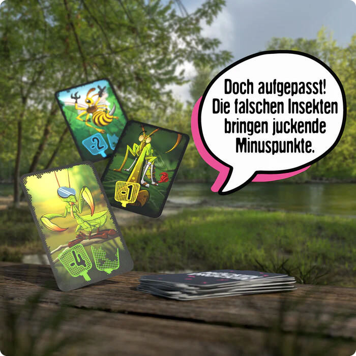 Mücken Drücken Denkriesen Spielmaterial