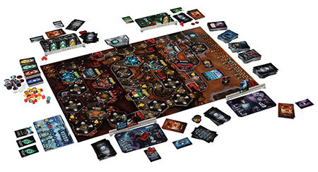 Nemesis Lockdown Asmodee GmbH Spielmaterial