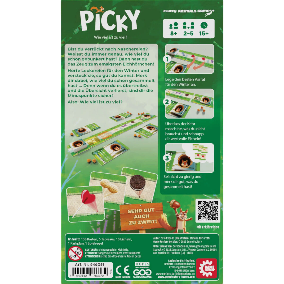 Picky Game Factory Cover hinten