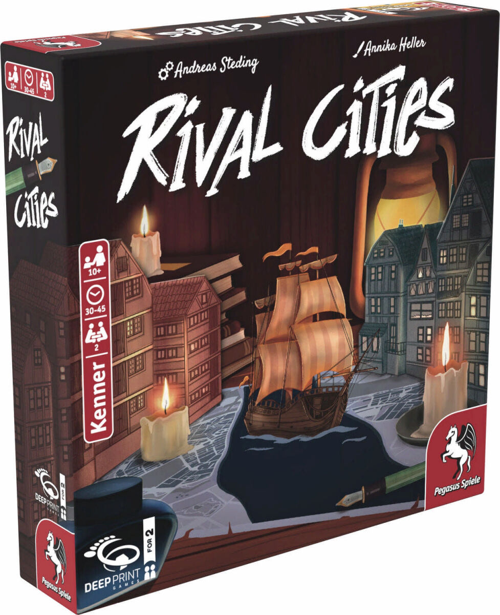 Rival Cities Pegasus Spiele Cover vorne