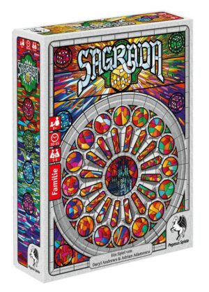 Sagrada Pegasus Spiele Cover vorne