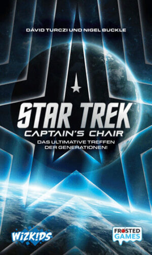 Star Trek Captains Chair Frosted Games Cover vorne