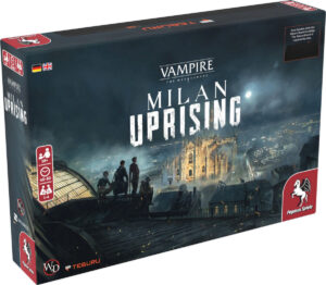 Teburu Vampire Mascerade Milan Uprising Pegasus Spiele Cover vorne