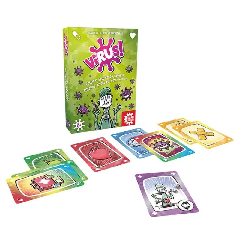 Virus Game Factory Spielmaterial