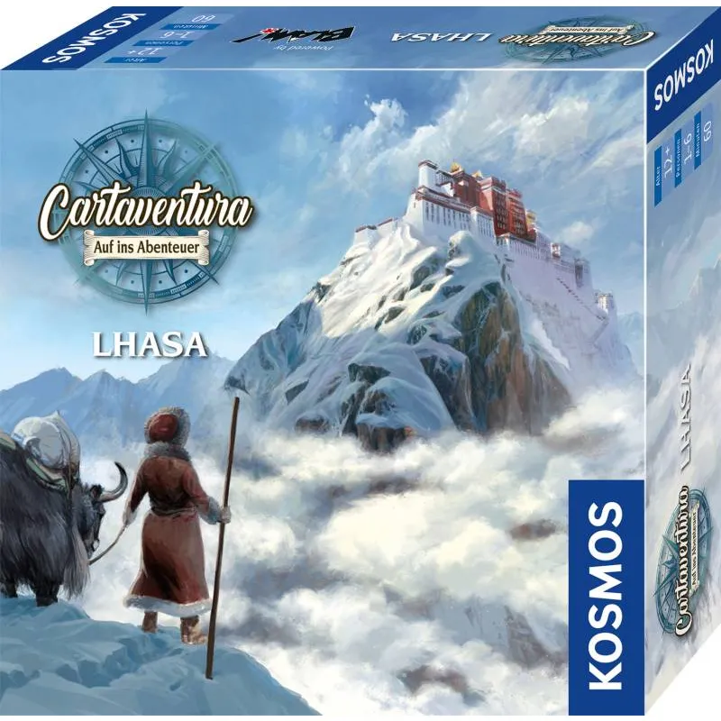 Cartaventura - Lhasa Kosmos Verlag Cover vorne