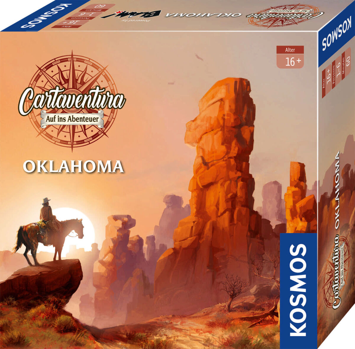 Cartaventura - Oklahoma Kosmos Verlag Cover vorne