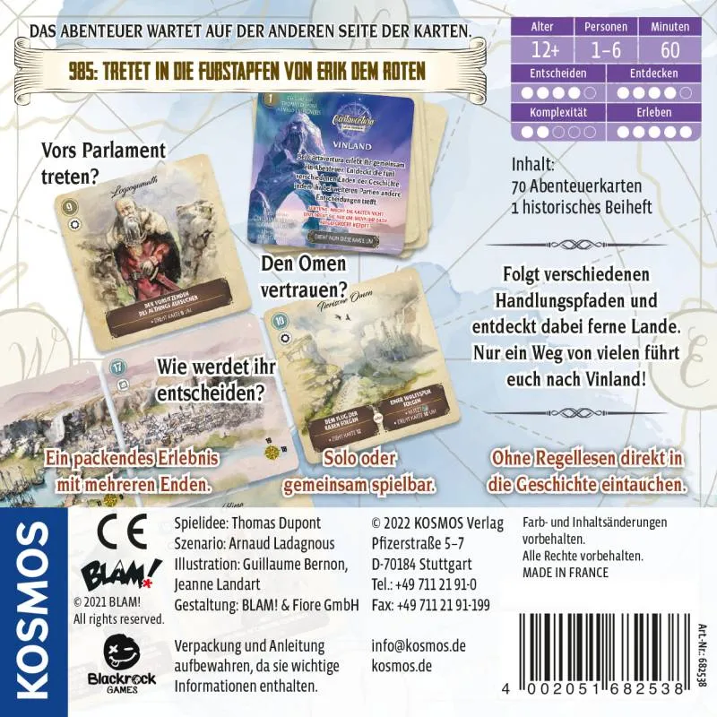 Cartaventura - Vinland Cover hinten