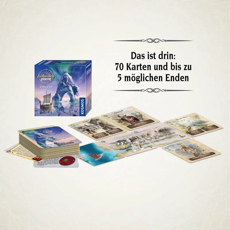 Cartaventura - Vinland Spielmaterial
