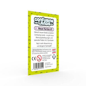 Confusing Lands Neue Karten Boardgame Circus Cover vorne